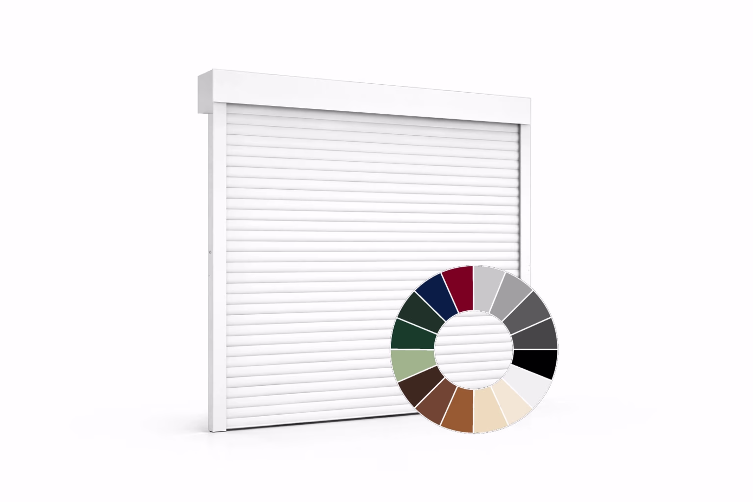 Roll 55 keyswitch roller garage door
