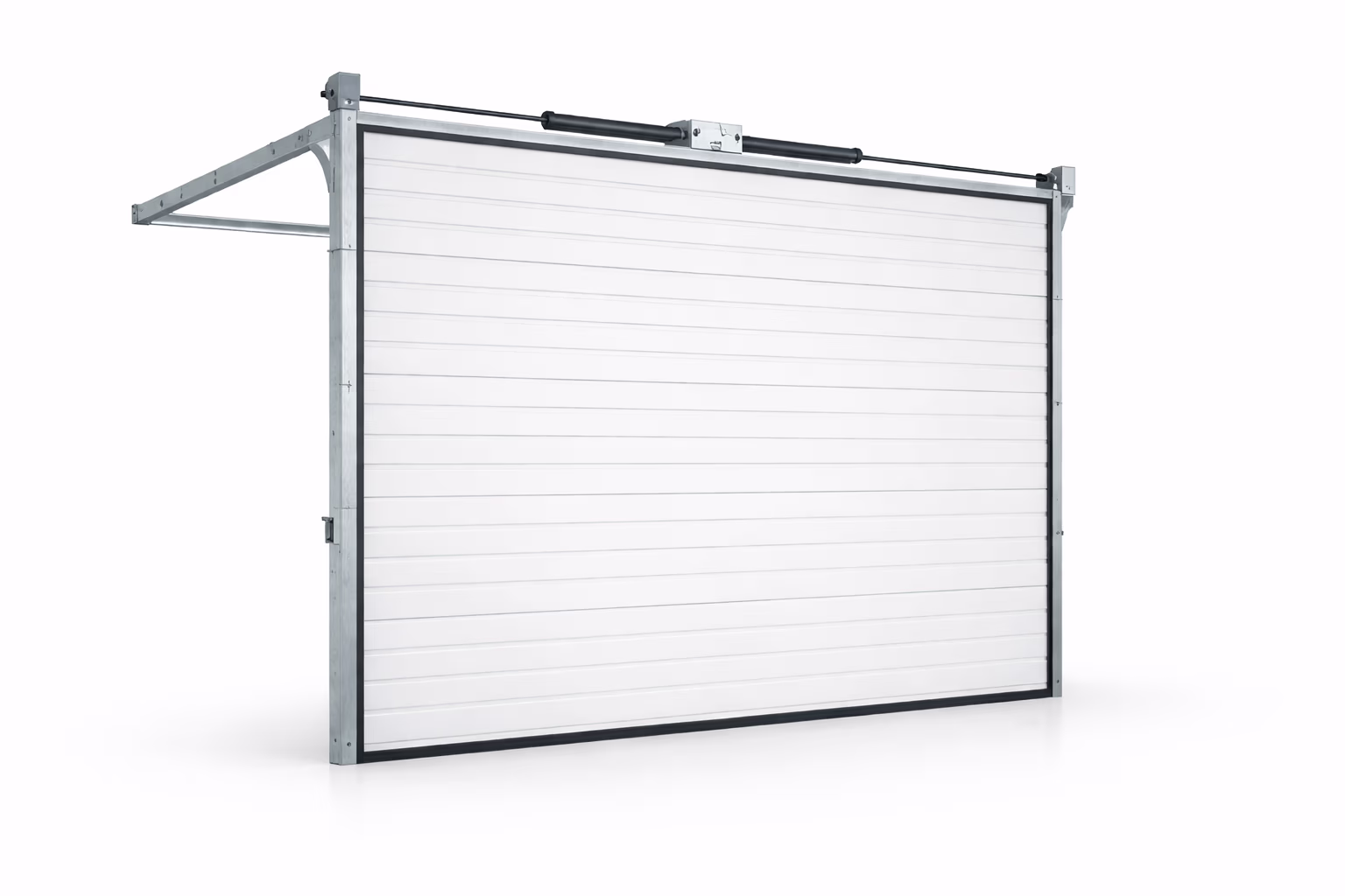 S-Ribbed sectional garage door