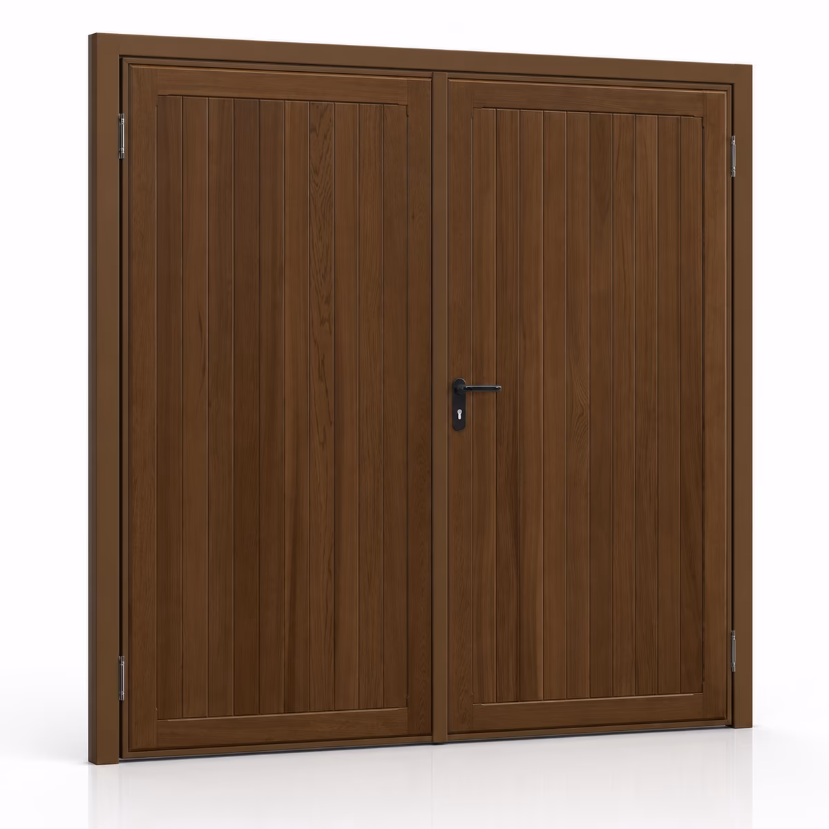 Garador Kingsbury timber side hinged garage door