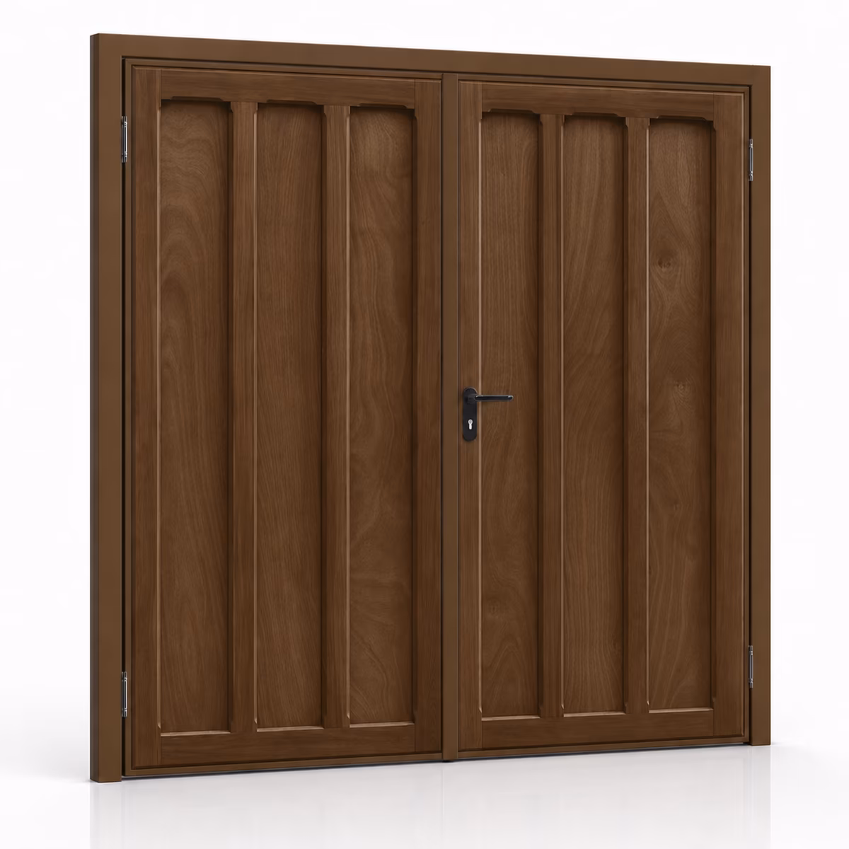 Garador Seymour timber side hinged garage door